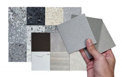 Products For Tile Countertop Installations in use