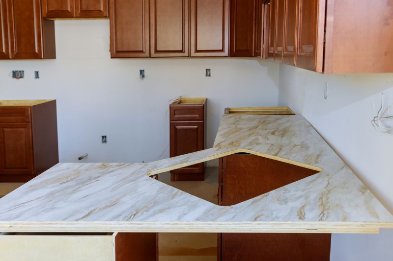 Tile Countertop Installation